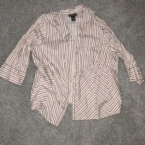 Lane Bryant Button Up
